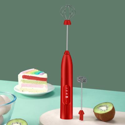 China Homemade Cordless Frother Cordless Small Milk Cream Electric Hand Cake Mixer Tools Stainless Steel Hand Cake Mixer for sale