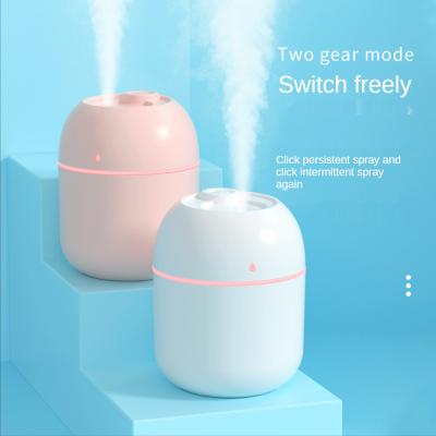 China New Design Car Room Office Mini Rechargeable Auto Smart Smart Humidifier Desktop Mute for sale