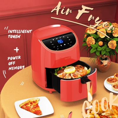 China Hotel Kitchen 3.5L Air Fryer Machine LCD Smart Fry Electric Fryer for sale