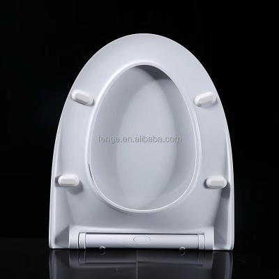 China Kids Toilet Seats Slient Drop Toilet Lid V Shape Duroplast Scrath-Resistant Toilet Seat In Germany for sale