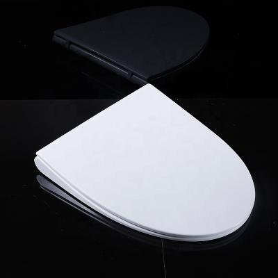 China Ultra-thin UF V Shape Porcelain Design Toilet Seats WC Sanitary Seat Bathroom Children's Toilet Seat Cover for sale