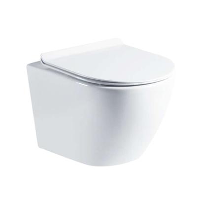 China Matte Black Hidden Cistern Hidden Cistern and Colored Bathroom Ceramic Wall Hung Toilet for sale