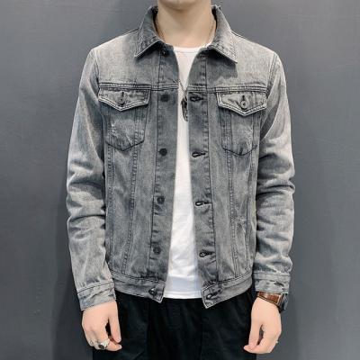 China 2021 New QUICK DRY Autumn Men's Denim Cargo Jacket Pants Casual Jacket for sale