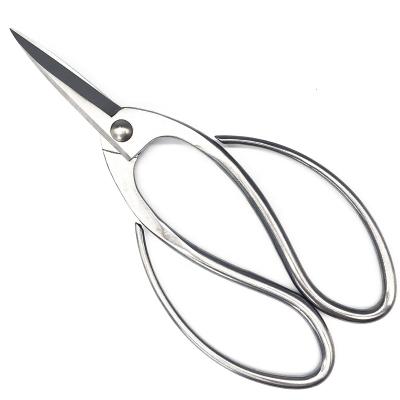 China Traditional Control Stainless Steel Scissors Easy And Sharp Indoor Bonsai Gardening Tools for sale