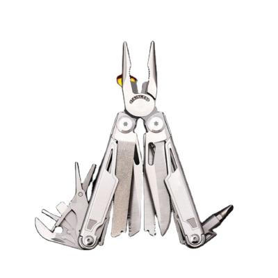 China Household/Outdoor/Car 18 in 1 High Hardness Stainless Steel Folding Tool Multi-Purpose Knife Pliers Ruler Saw EDC for sale