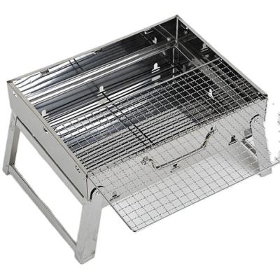 China Hot Selling Height Adjustable Unique Design Easily Assembled Collapsible Outdoor Charcoal Camping Grills for sale