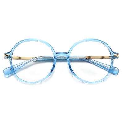 China For High Quality Blue Light Fashion Computer Glasses Eyewear Fashion Reading Glasses Anti Stainless Glasses Frames Round Kids Optical Frames for sale