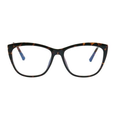 China For TR90 Eyewear Fashion Blue Light Blocking Prescription High Quality Relaxation Glass Reading Glasses Cat Eye Anti-Break Sight Glasses for sale