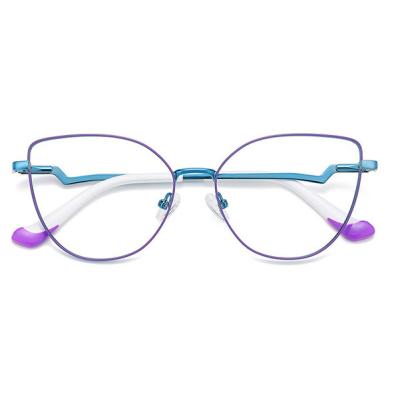 China For 2022 Reading Glass High Quality Alloy Blue Light Anti Blocking Fancy Monocle Eyewear Optical Frames for sale