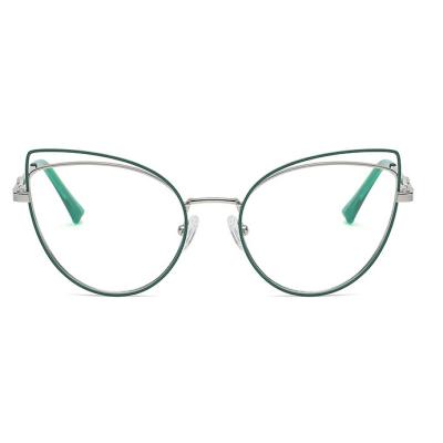 China For Anti Eyeglass Frame Good Quality Ultralight Eyewear Reading Glasses Metal Blue Light Blocking Glasses for sale