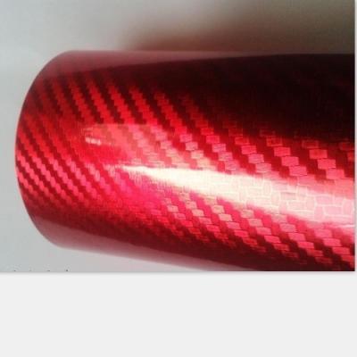 China Car Wrapping Vinyl 5D Carbon Fiber High Glossy 20m PVC Raw Materials for Car Body for sale