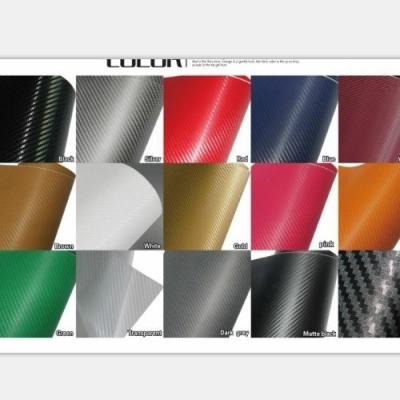 China Water Proof Yes Carbon Fiber Plate Thickness 0.18mm PVC Decal Sticker Vinil Film for sale