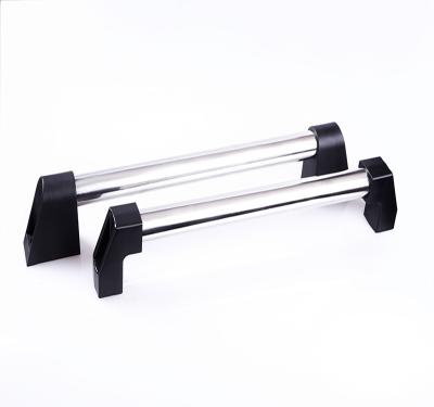 China BT.100407 Furniture Length Random Rounding Aluminum Alloy And Stainless Steel Pull Handles for sale