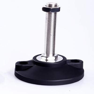 China Industrial Nylon Universal Machine Adjustable Swivel Leveling Feet for sale