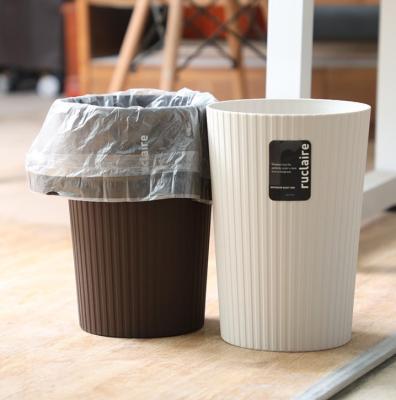 China Sustainable asvel japanese trash can uncovered household waste paper basket for sale