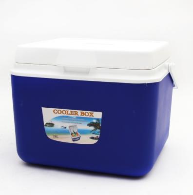 China Waterproof Plastic Cooler Box Factory Customize Promotion Gift 5L 13L 26L Beer Fruit Ice Cooler Box For Outdoor Camping BBQ for sale