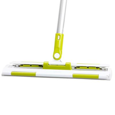 China Viable household items of daily use white card washing cut lazy flat mop for sale