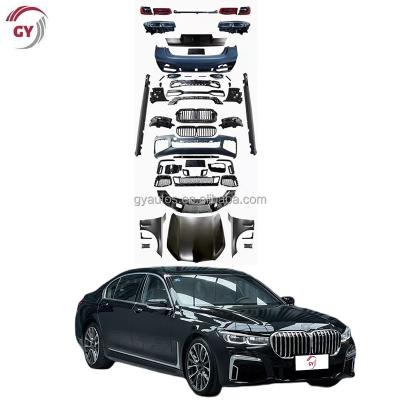 China Full PP m760 conversion body kit for BMW 7 Series G11 G11 G12 LCI facelift bodykit G11 front rear car headlights G11 bumper taillights for sale