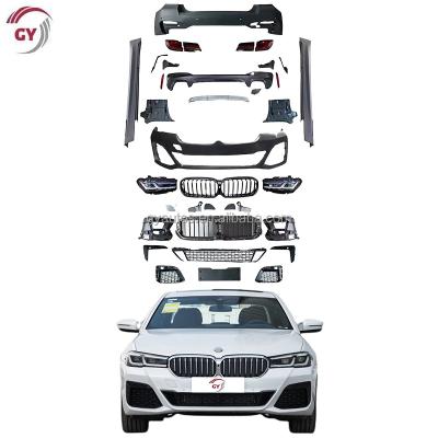 China PP G30 Body Kit For BMW 5 Series G30 G38 To G30 G30 G30 G30 Rear Bumper Tail Side MT Front Light 2023 Car Headlight for sale