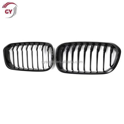 China Wholesale ABS Car Grille For BMW Single Line 1 Series F20 F21 LCI Center Grille 2015 F20 Front Grill 2016 2017 2018 2019 for sale