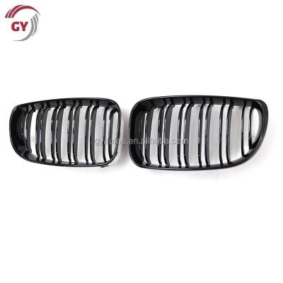 China Wholesale ABS Car Grille For BMW Dual Line Car Grille E87 Front 1 Series E81 2007+ Auto Grill for sale