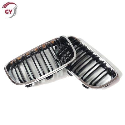 China ABS Auto Parts Car Grille For BMW Dual Line 1 Series F20 F21 Auto Grille F20 2012 2013 2014 Front Grill 2011 for sale