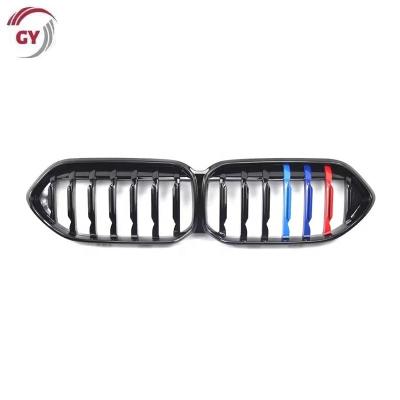 China Simple Style Front Bumper Kidney Center ABS Slats M Grille For BMW 2 Series F44 M235i 2021 2022 Car Grills for sale