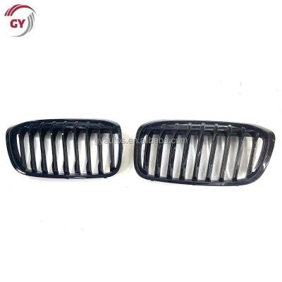 China ABS Automotive Parts Single Slats Kidney Grille For BMW 2 Series Grand Touring Car f45 f46 Grille Change To M Color Front Grille 2014-2018 for sale