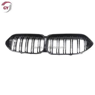 China ABS Automotive Parts Dual Slats Kidney Grill For BMW 2 Series F44 M235i 2021+ Mesh Grill 2021 2022 2023 for sale