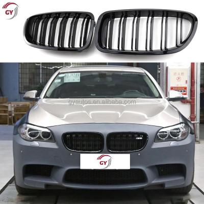 China Car Front Bumper Gloss Black M Color Grille ABS M5 Styling Accessories For BMW 5 Series F10 2010-2017 for sale