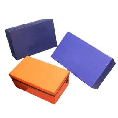 China Custom Printing Recyclable Kraft Cardboard Kraft Paper Shoe Boxes Recycled Shopping Mailing Box for sale