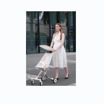 China Luxury Hot Selling baby buggy 3 in 1 Stroller 180 Rotatable Light Weight Baby Carriage Big Sunshade Baby Pram for sale