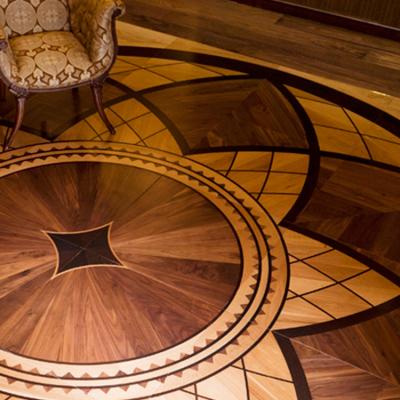 China Traditional Professional Hotel T&G Wooden Indoor Oak Grade AB Flooring Engineered Parquet Flooring Manufacturer More Than 5 Years for sale