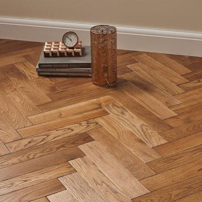 China Industrial hot sale fudeli Three-Layer Brushed Composite Engineered Flooring for sale