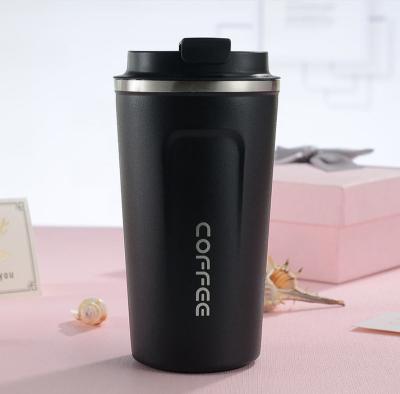 China 380ml 510ml Double Wall Stored Reusable Leakproof Vacuum Insulated Stainless Steel Travel Coffee Mug Tumbler Cup for sale