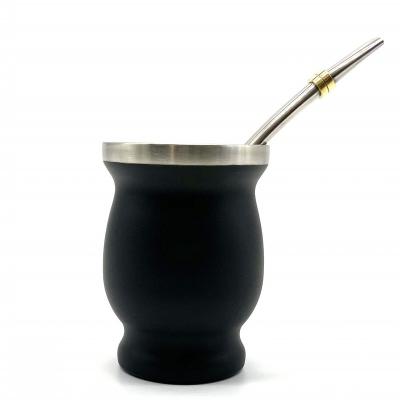 China Viable Double Wall Stainless Steel Yerba Mate Gourd for sale