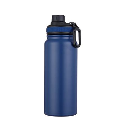 China Sustainable Double Wall Vacuum Insulated Stainless Steel Leak Proof Sports Water Bottle Wide Mouth for sale