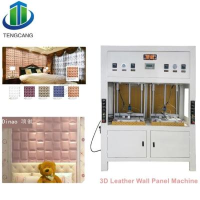 China MUR factory price soft leather wall panel machine for sale