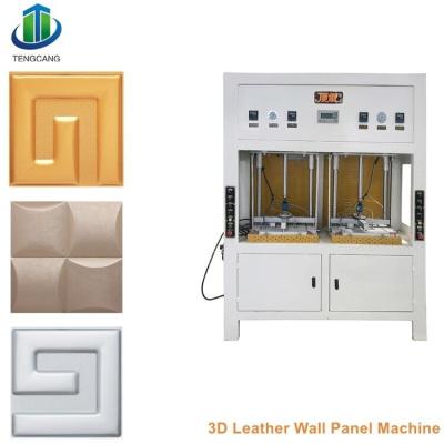 China Leather 3d WALL Shape Panel Vacuum Machinery For Home Business for sale