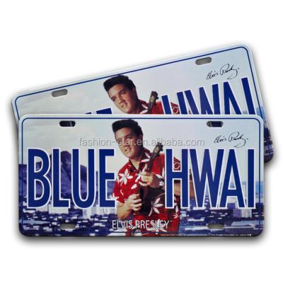 China Wholesale Europe Metal Tacker Signs, Tin Sign Wall Hanging Metal Sign, License Plate for sale