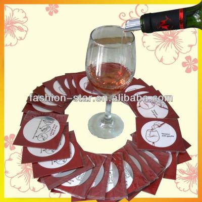 China Sustainable PET Disc Pourer Wine Foil Pourer Stop Drop Spout Promotion Gift for sale