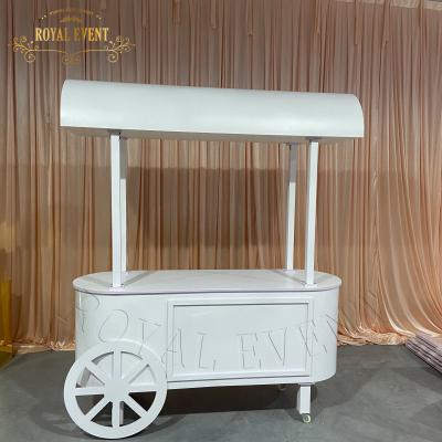 China High Quality Wedding Event /party Candy Cart Stand Show Champagne Cart For Wedding Party Decoration for sale