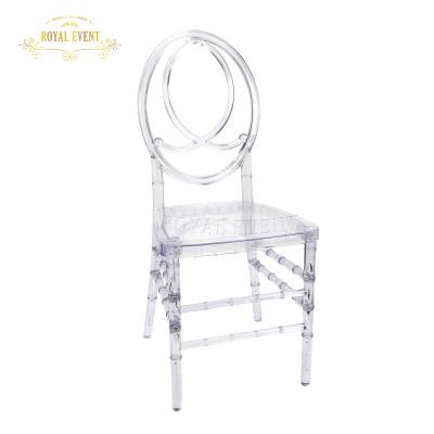 China Wholesale Price Modern Crystal Transparent Chairs Garden Chairs Stackable As Wedding Furniture for sale