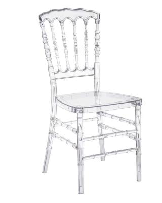 China Modern Luxury Living Room Stackable Clear Plastic Hotel Furniture Dining Event Chairs Wedding for sale