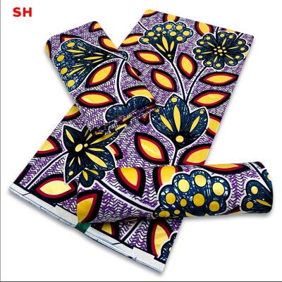 China A Super Popular African Softer Anti-Static Good Quality Cotton Wax Fabric 100% Wax Prints Fabric Holland Wax for sale