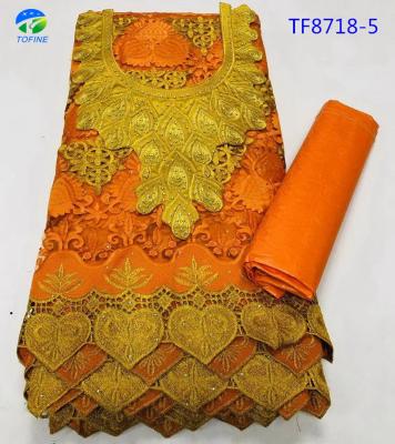 China Sustainable super quality lace riche bazin african women dress shiny fabric material riche bazin for sale