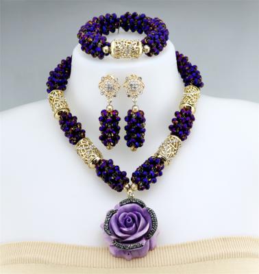 China Factory Direct Selling Beautiful CLASSIC Jewelry Sets Fashion Great Beads Jewelry Sets For Wedding for sale