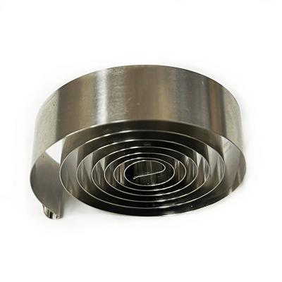 China Spiral Factory Provided Unique Best Return Mechanical Stainless Steel Torsion Flat Spiral Torsion Spring For Stationery for sale