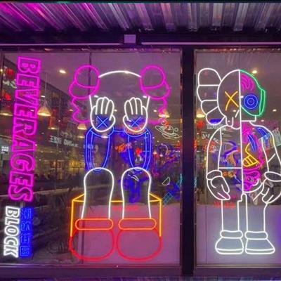 China Hotel No MOQ Acrylic Neon Sign Most Popular Neon Open Sign For Inoor / Outdoor Decoration for sale