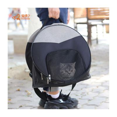 China PETCOME China Factory Breathable Lightweight Carry Cage For Cats Dog Carrier Bag Outdoors for sale